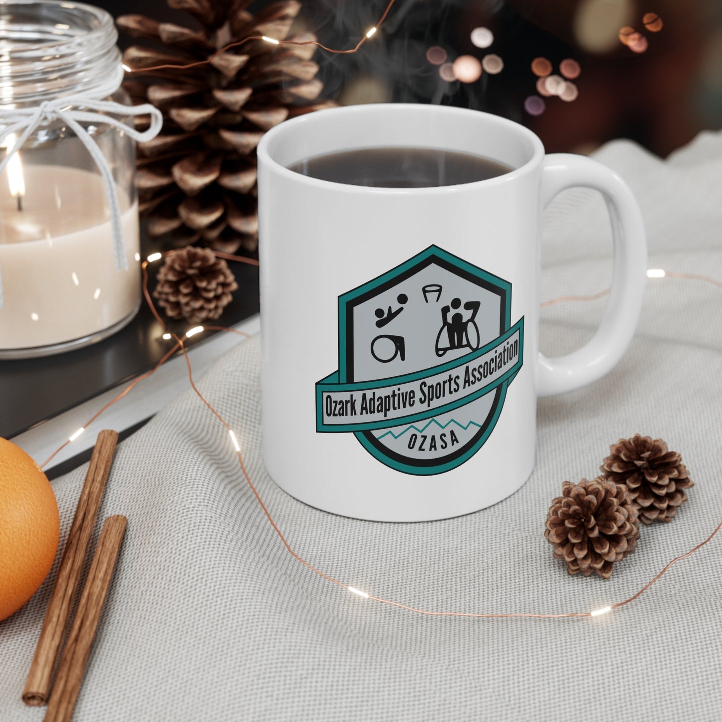 OZASA Logo 11oz Ceramic Mug